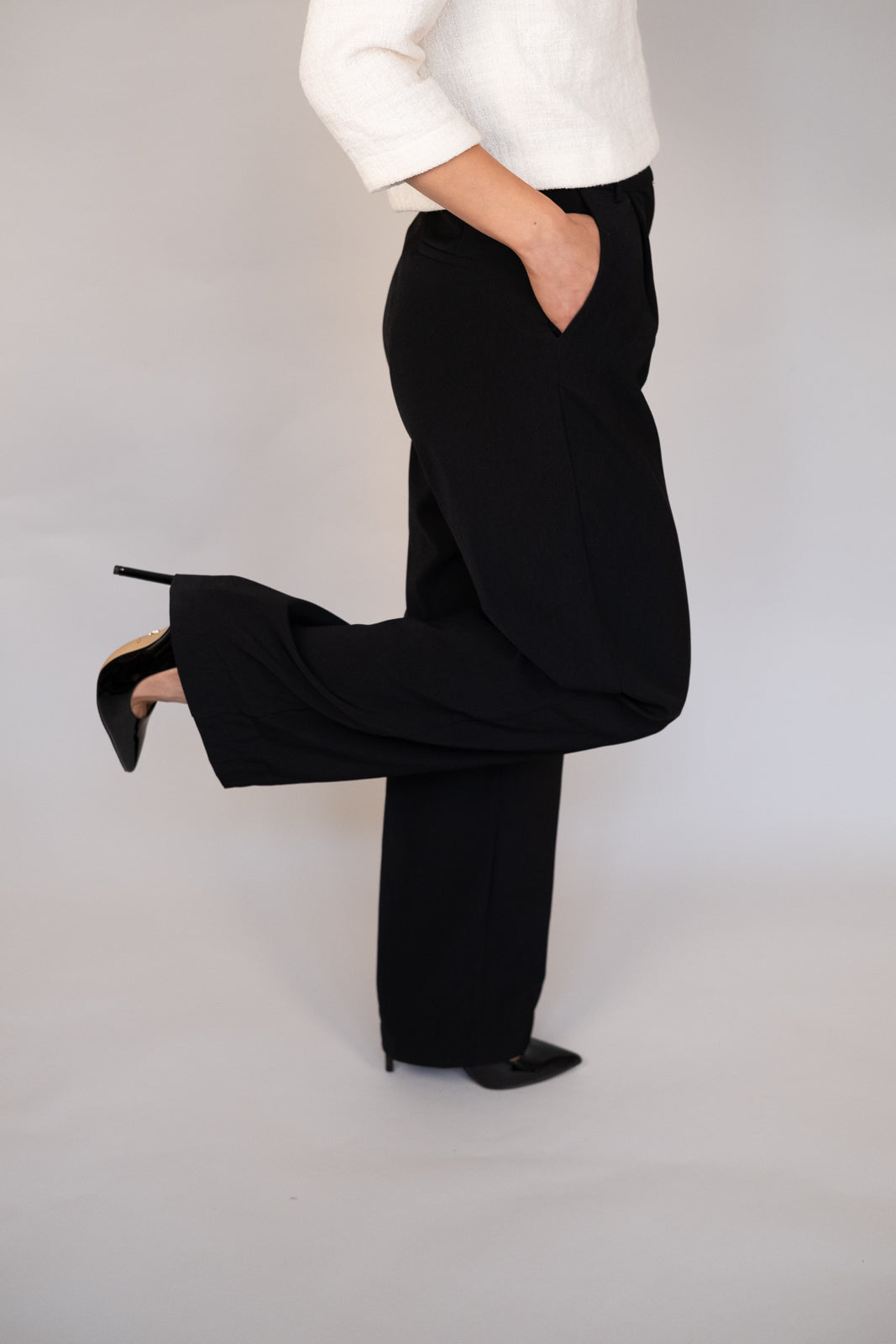 City Dressbukse Sort